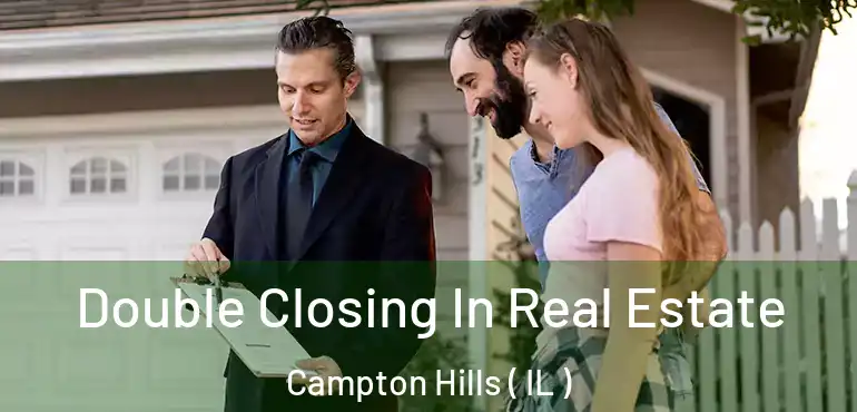  Double Closing In Real Estate Campton Hills ( IL )
