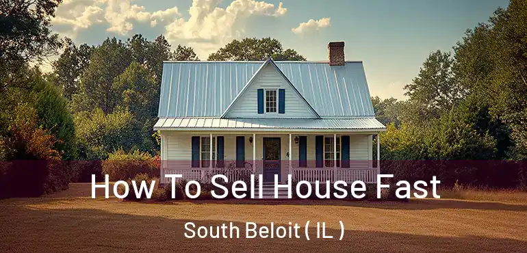  How To Sell House Fast South Beloit ( IL )