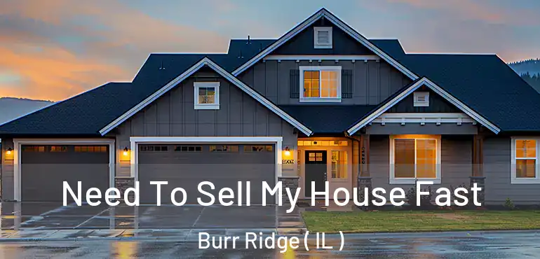  Need To Sell My House Fast Burr Ridge ( IL )