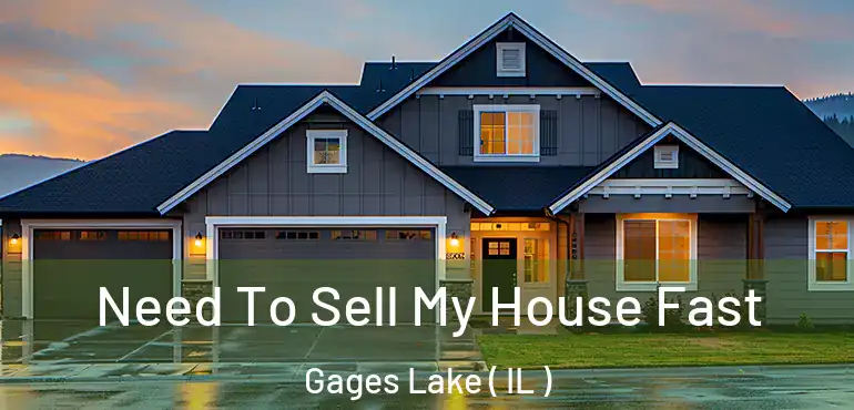  Need To Sell My House Fast Gages Lake ( IL )