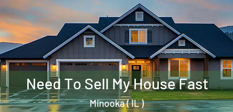  Need To Sell My House Fast Minooka ( IL )