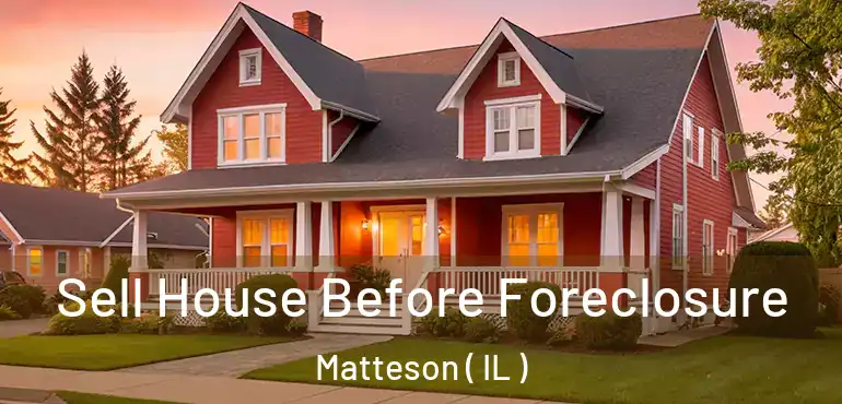  Sell House Before Foreclosure Matteson ( IL )