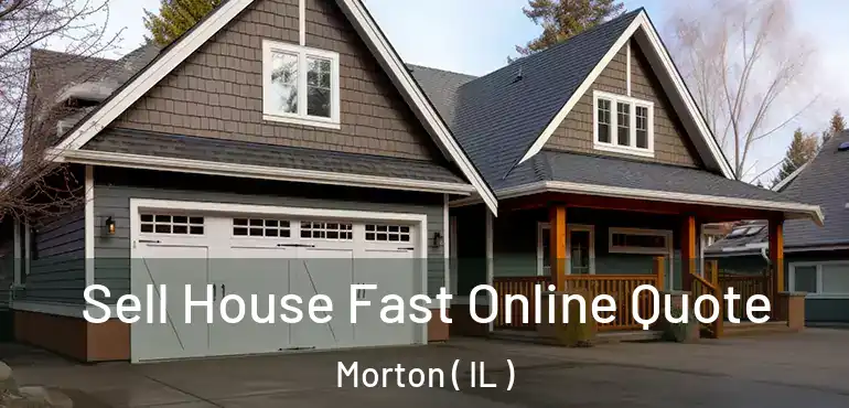  Sell House Fast Online Quote Morton ( IL )