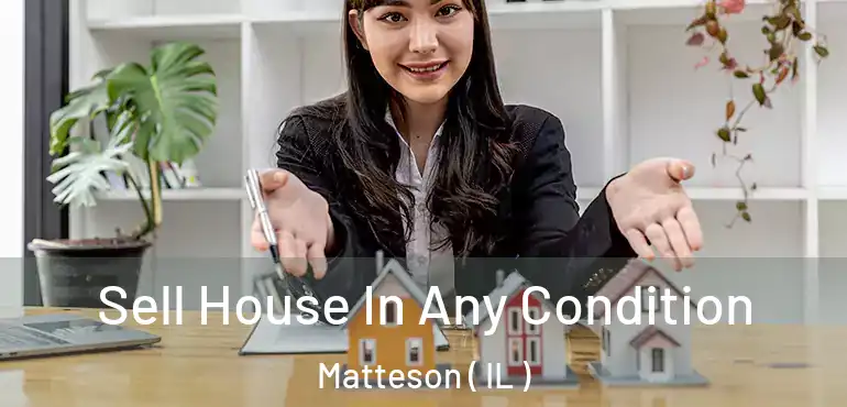  Sell House In Any Condition Matteson ( IL )
