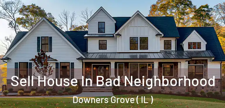  Sell House In Bad Neighborhood Downers Grove ( IL )