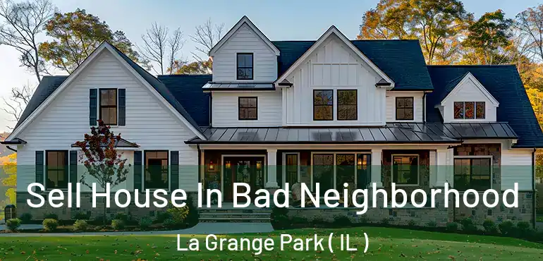  Sell House In Bad Neighborhood La Grange Park ( IL )