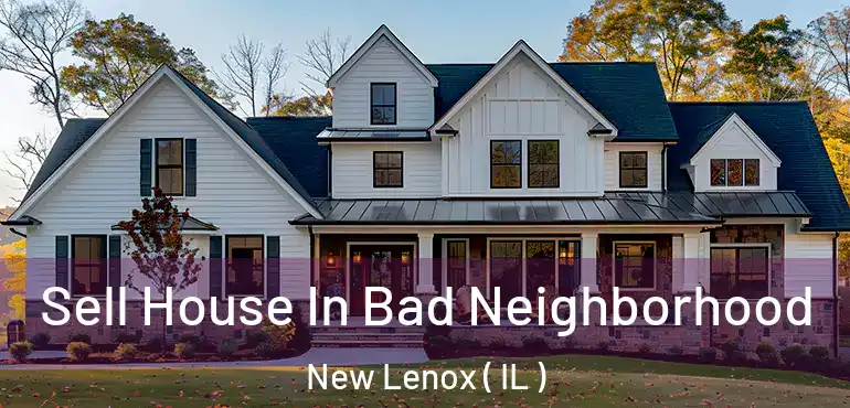  Sell House In Bad Neighborhood New Lenox ( IL )