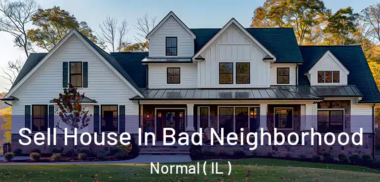  Sell House In Bad Neighborhood Normal ( IL )