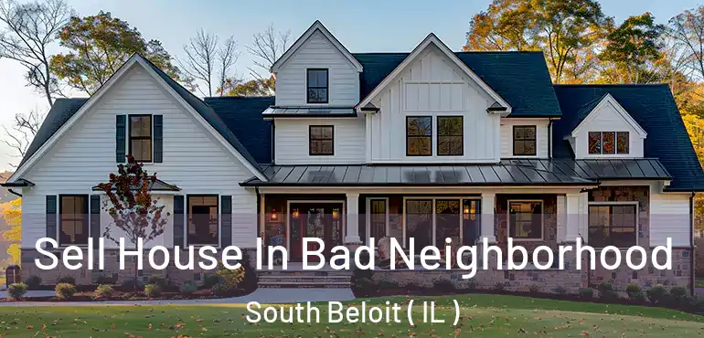  Sell House In Bad Neighborhood South Beloit ( IL )