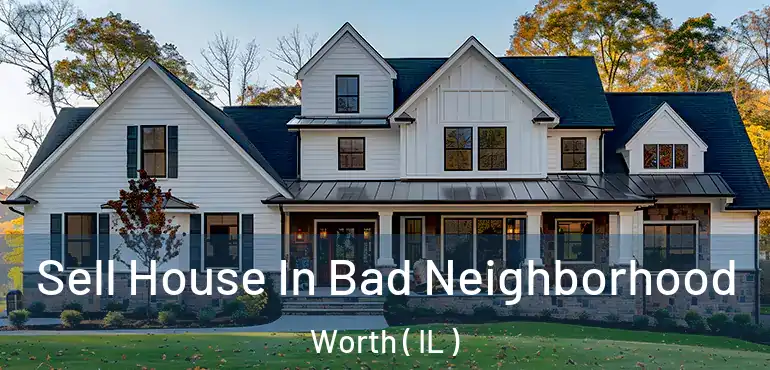  Sell House In Bad Neighborhood Worth ( IL )
