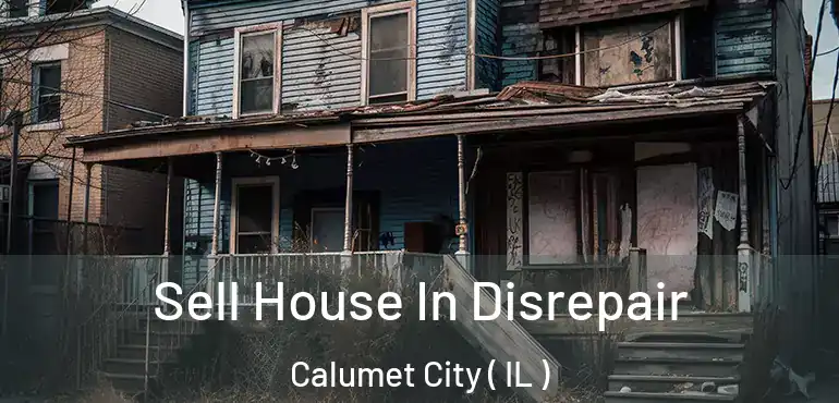 Sell House In Disrepair Calumet City ( IL )