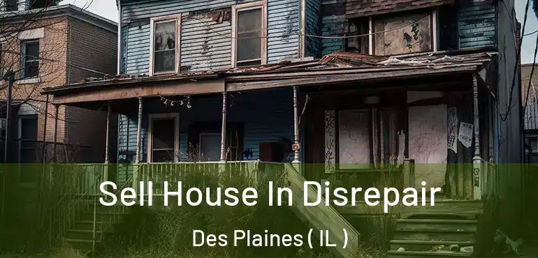  Sell House In Disrepair Des Plaines ( IL )
