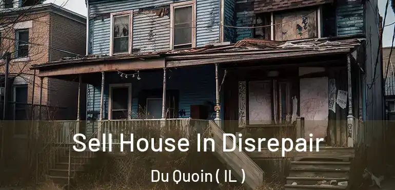  Sell House In Disrepair Du Quoin ( IL )