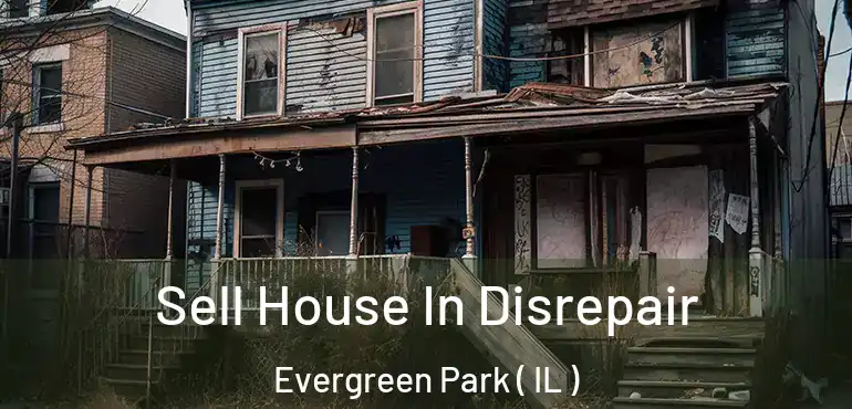  Sell House In Disrepair Evergreen Park ( IL )