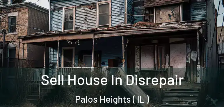  Sell House In Disrepair Palos Heights ( IL )