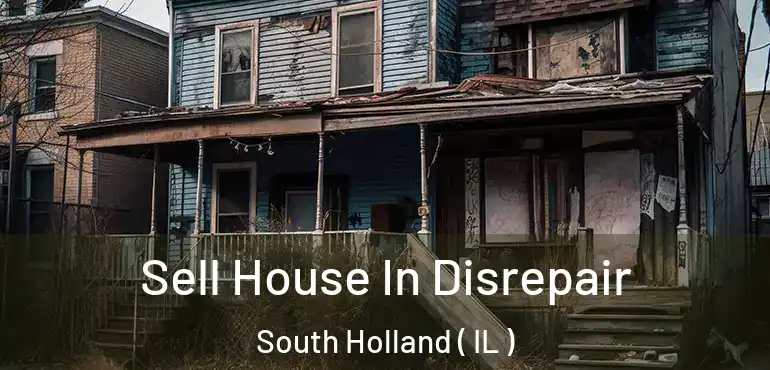  Sell House In Disrepair South Holland ( IL )