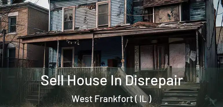  Sell House In Disrepair West Frankfort ( IL )