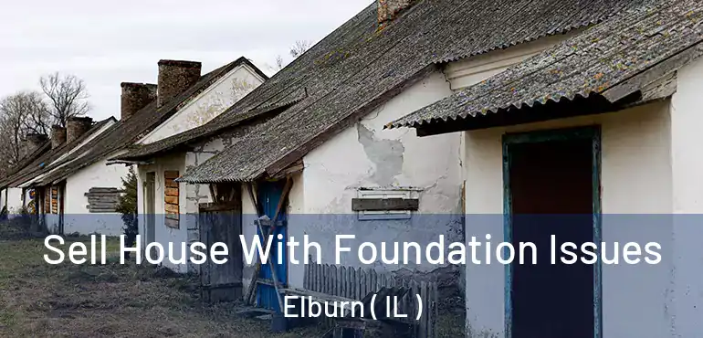  Sell House With Foundation Issues Elburn ( IL )