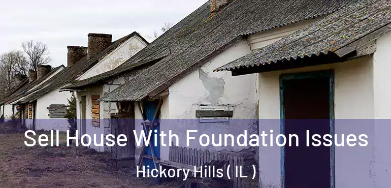  Sell House With Foundation Issues Hickory Hills ( IL )