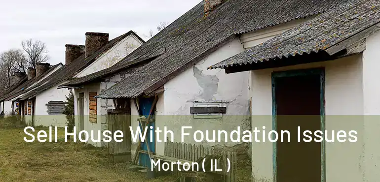  Sell House With Foundation Issues Morton ( IL )