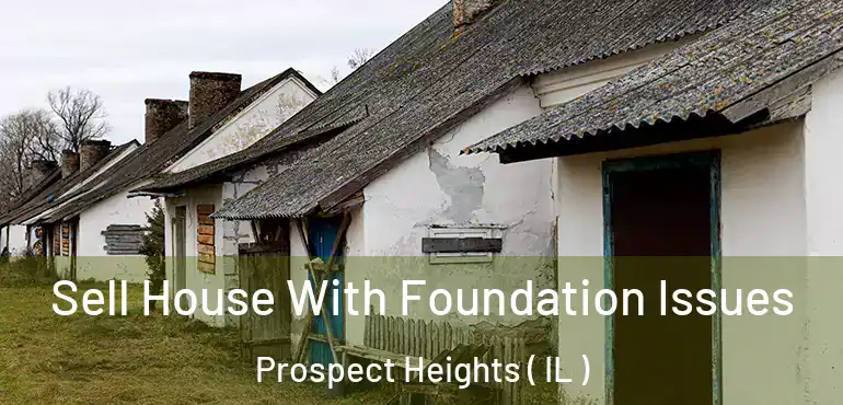  Sell House With Foundation Issues Prospect Heights ( IL )