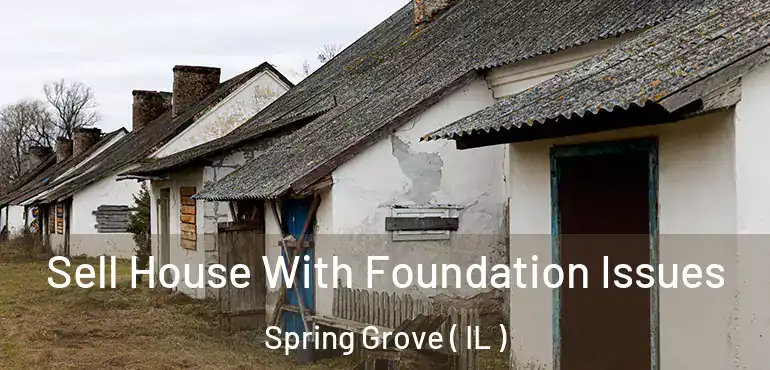  Sell House With Foundation Issues Spring Grove ( IL )