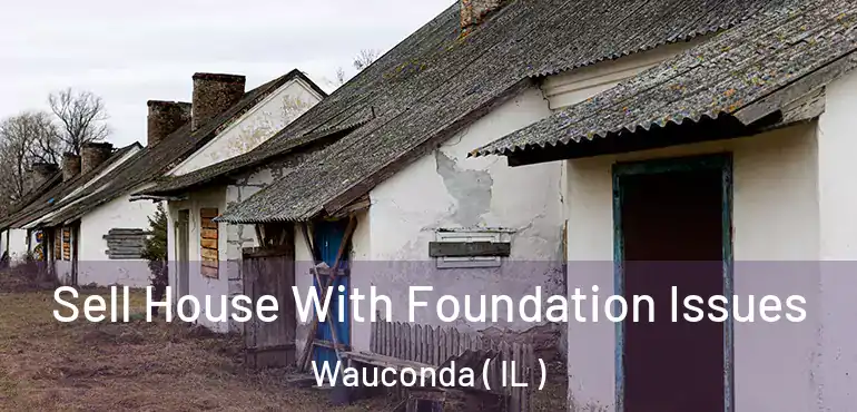 Sell House With Foundation Issues Wauconda ( IL )