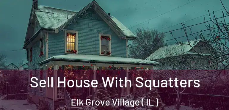  Sell House With Squatters Elk Grove Village ( IL )