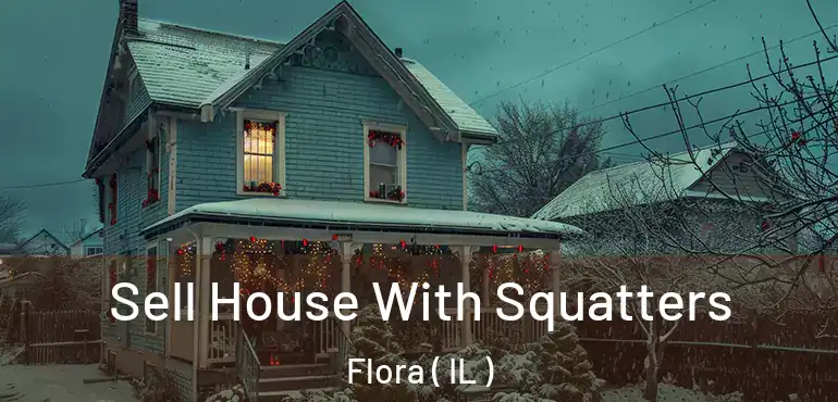  Sell House With Squatters Flora ( IL )