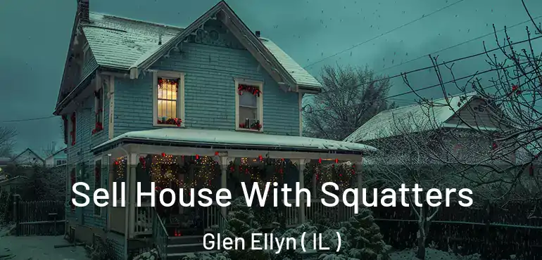  Sell House With Squatters Glen Ellyn ( IL )
