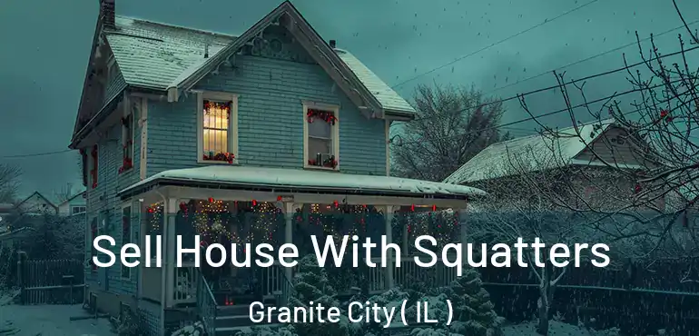  Sell House With Squatters Granite City ( IL )