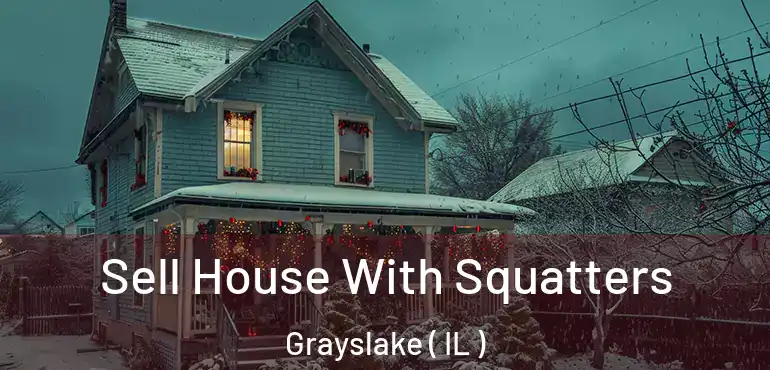  Sell House With Squatters Grayslake ( IL )