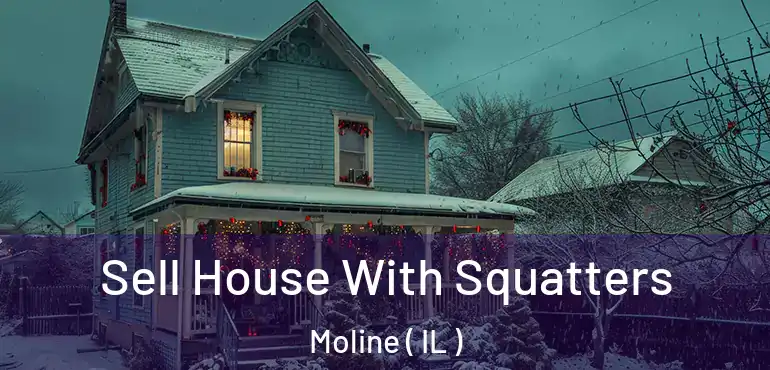  Sell House With Squatters Moline ( IL )