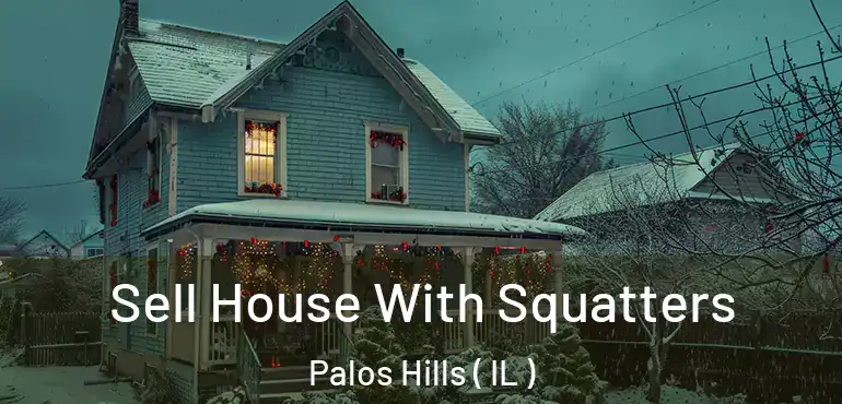  Sell House With Squatters Palos Hills ( IL )
