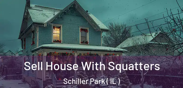  Sell House With Squatters Schiller Park ( IL )