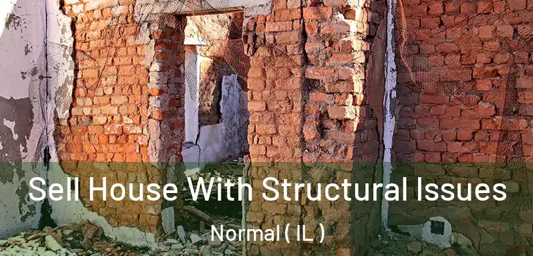  Sell House With Structural Issues Normal ( IL )