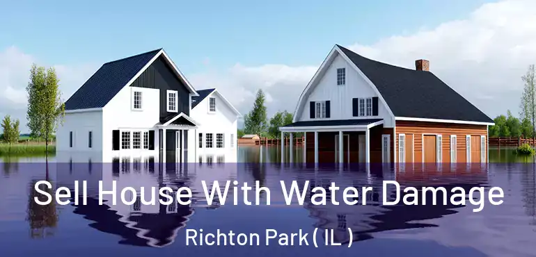  Sell House With Water Damage Richton Park ( IL )