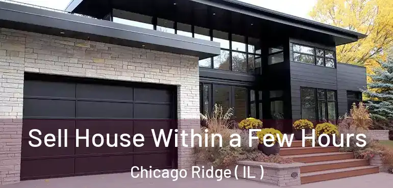  Sell House Within a Few Hours Chicago Ridge ( IL )