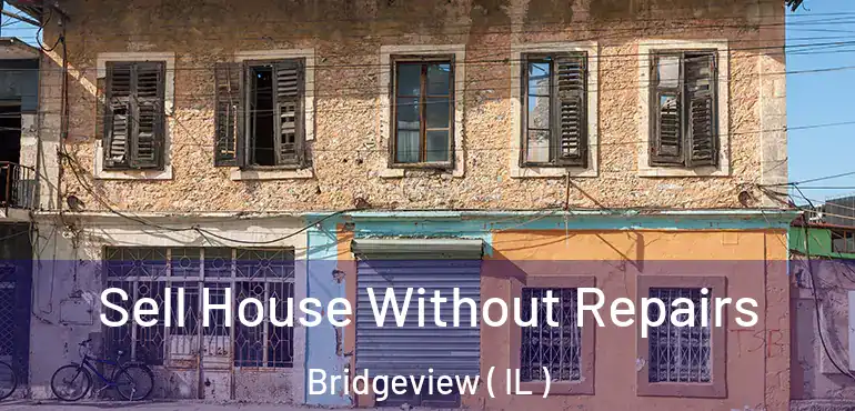  Sell House Without Repairs Bridgeview ( IL )