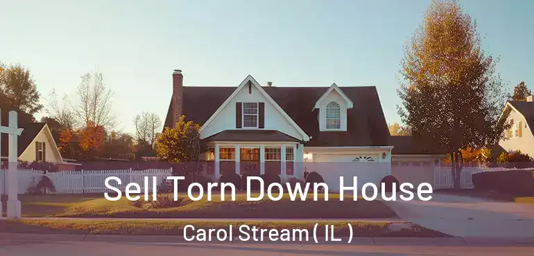  Sell Torn Down House Carol Stream ( IL )