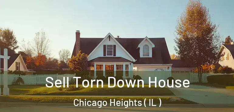  Sell Torn Down House Chicago Heights ( IL )