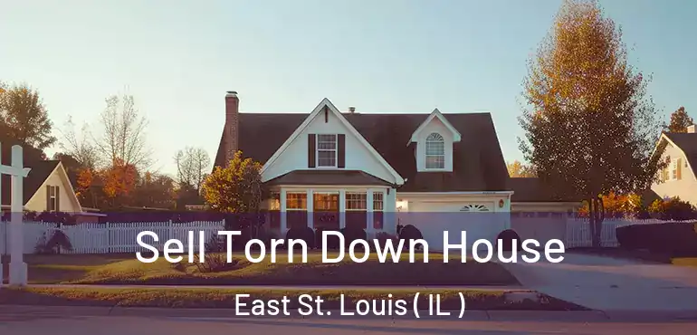  Sell Torn Down House East St. Louis ( IL )
