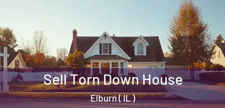  Sell Torn Down House Elburn ( IL )