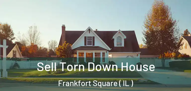  Sell Torn Down House Frankfort Square ( IL )