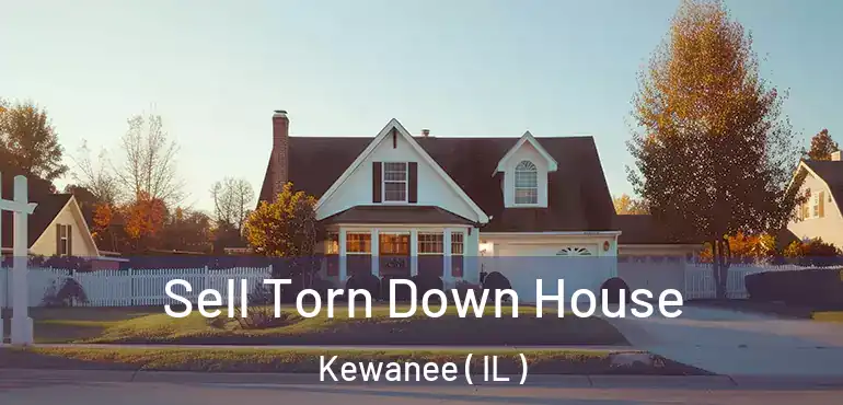  Sell Torn Down House Kewanee ( IL )