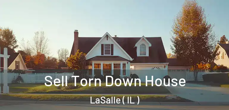  Sell Torn Down House LaSalle ( IL )