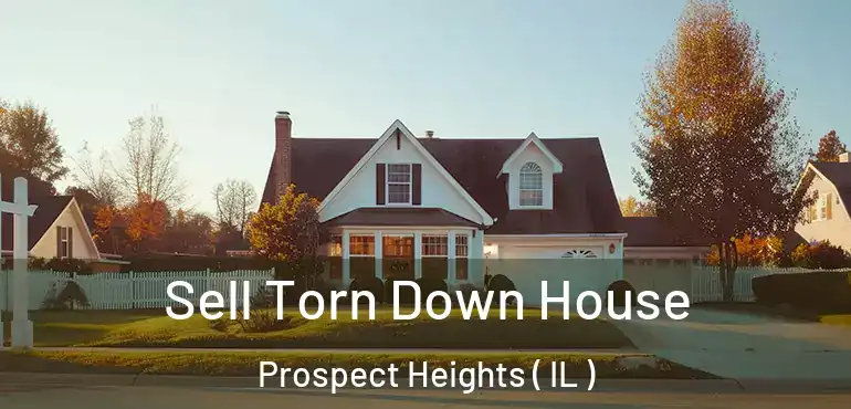  Sell Torn Down House Prospect Heights ( IL )