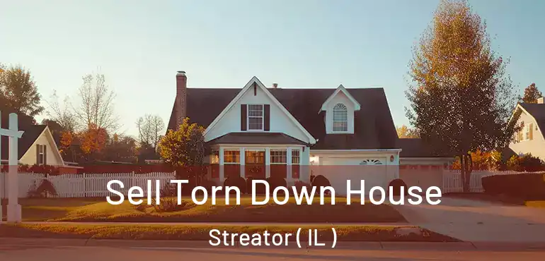  Sell Torn Down House Streator ( IL )