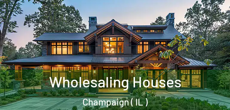  Wholesaling Houses Champaign ( IL )