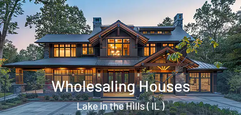  Wholesaling Houses Lake in the Hills ( IL )